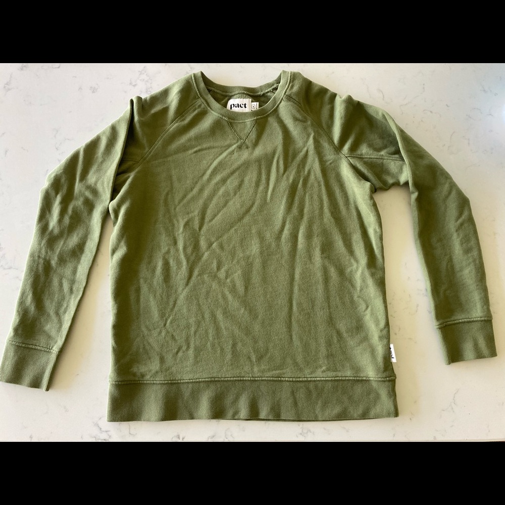 Pact Organic Cotton Sweatshirt, NWOT